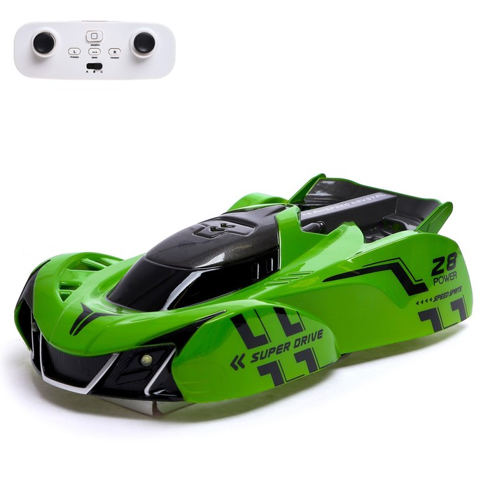 

КНР Wall Racer, радиоуправление, ездит по стенам, зеленый