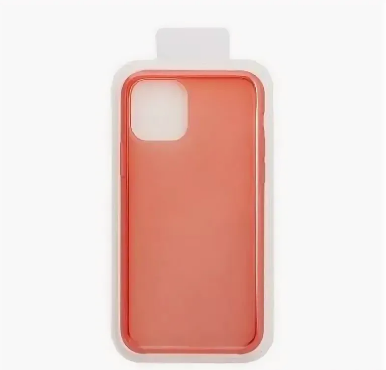 

Чехол-накладка Clear Case для iPhone 11 силиконовый (прозрачно-красный)