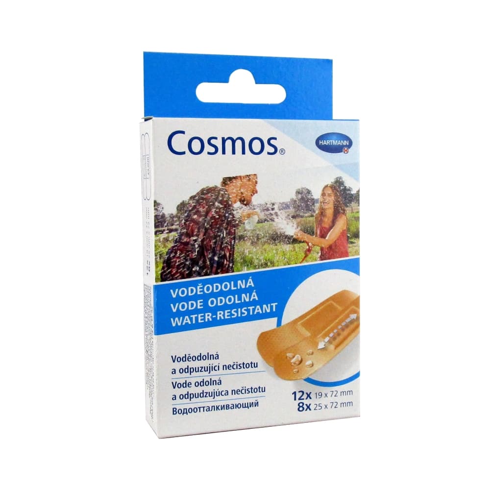 

Набор пластырей 20 шт. COSMOS WATERRESISTANT, водоотталкивающий, 2 р.а, 535123 3 шт.