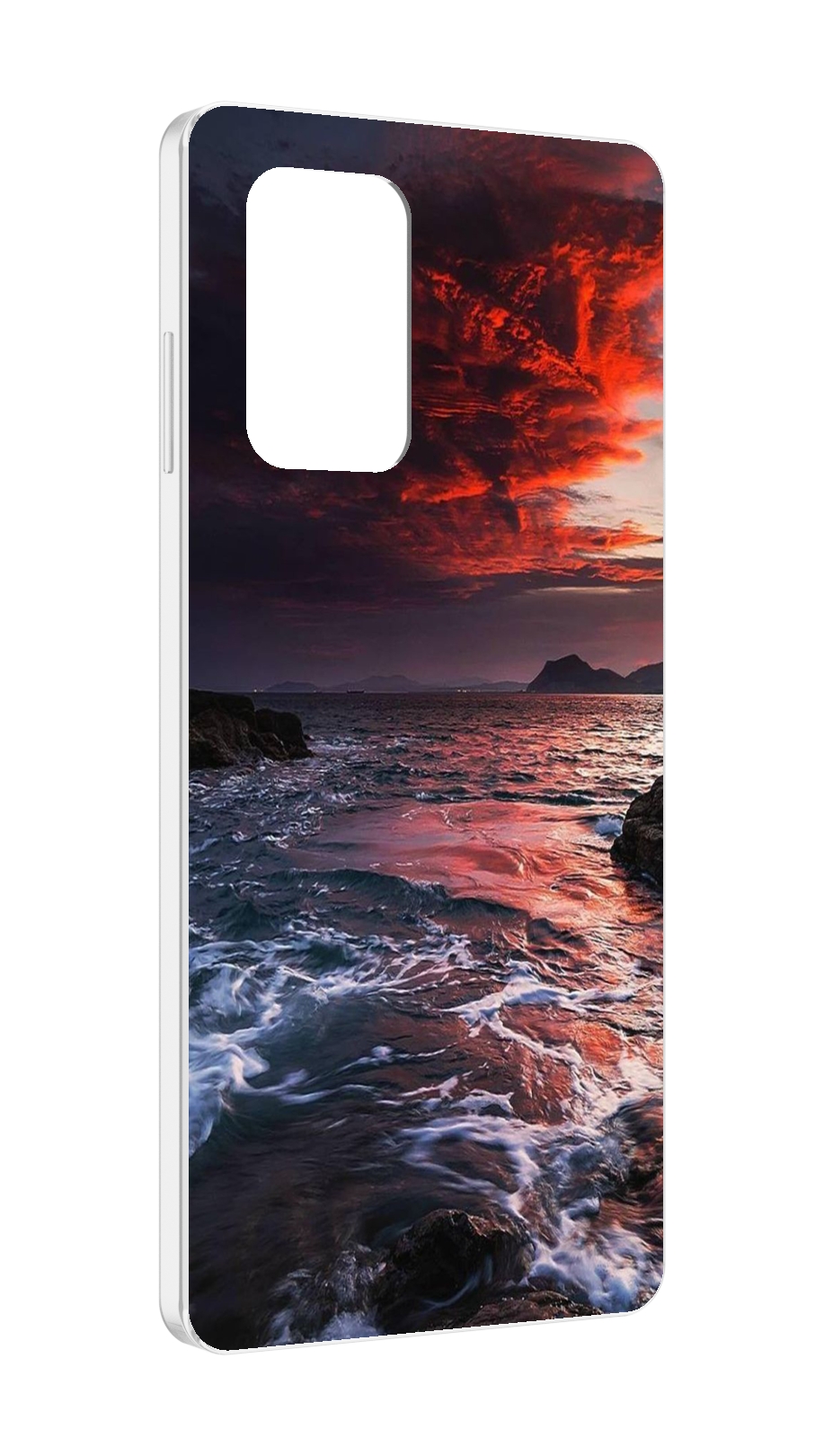 

Чехол MyPads красивый залив для ZTE Blade A72 / ZTE Blade V40 Vita, Прозрачный, Tocco