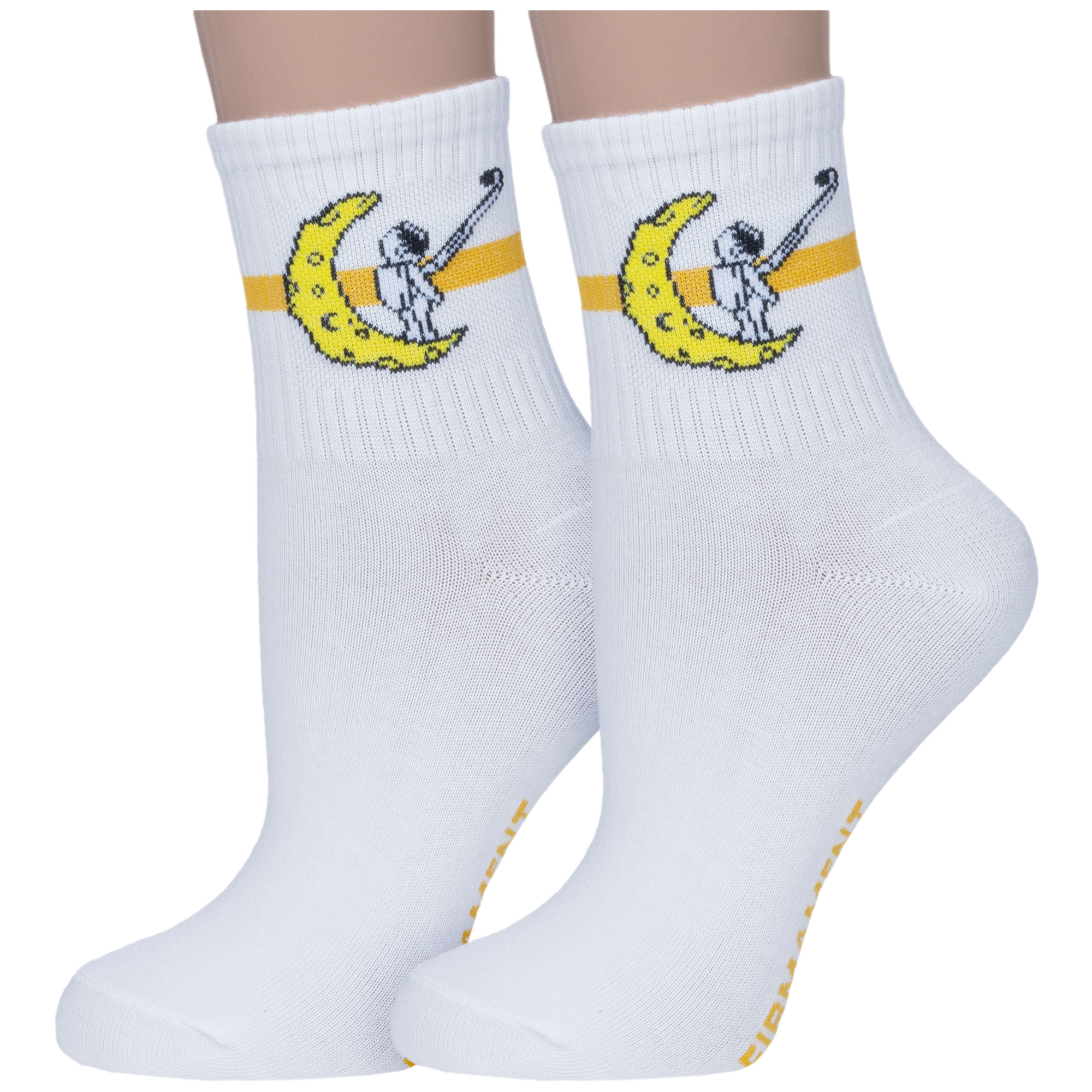 

Комплект носков унисекс Hobby Line 2-801У белых one size, 2-801У