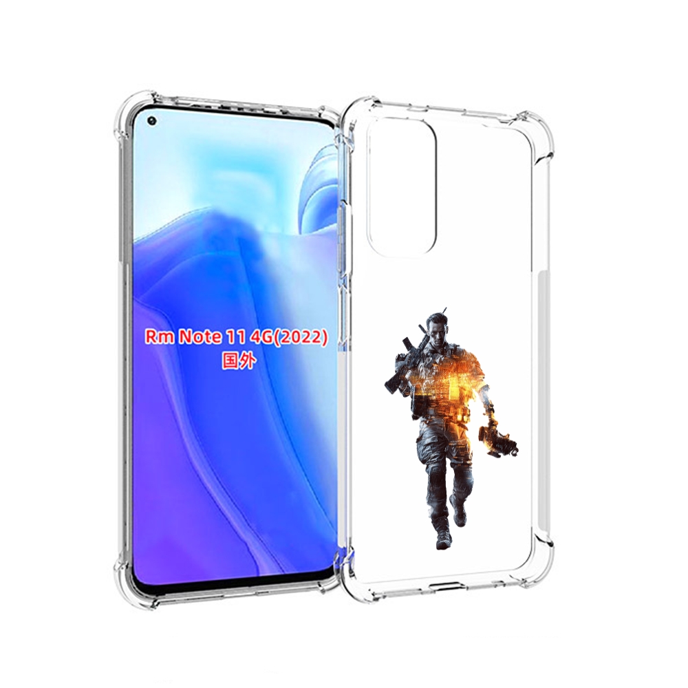 

Чехол MyPads Battlefield-4 мужской для Xiaomi Redmi Note 11 4G ( Глобальная версия ), Tocco