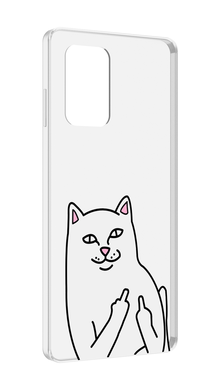

Чехол MyPads котяра для ZTE Blade A72 / ZTE Blade V40 Vita, Прозрачный, Tocco