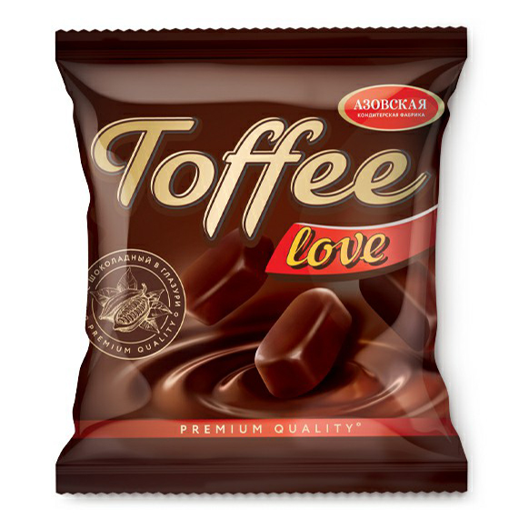 Ирис Азовская кондитерская фабрика Toffee love 250 г