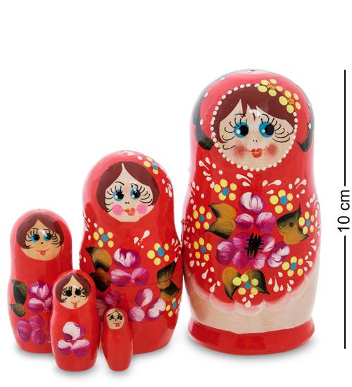 

Матрешка 5м Василина мал. МР-43/60-B 113-708212, Красный