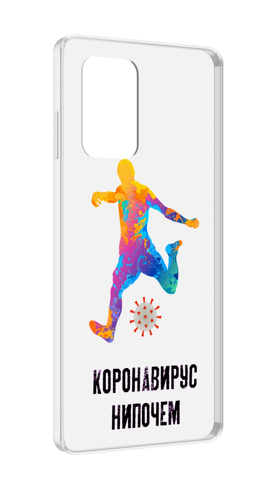 

Чехол MyPads коронавирус-нипочем для ZTE Blade A72 / ZTE Blade V40 Vita, Прозрачный, Tocco