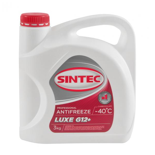 фото Антифриз sintec antifreeze lux g12+ 3кг