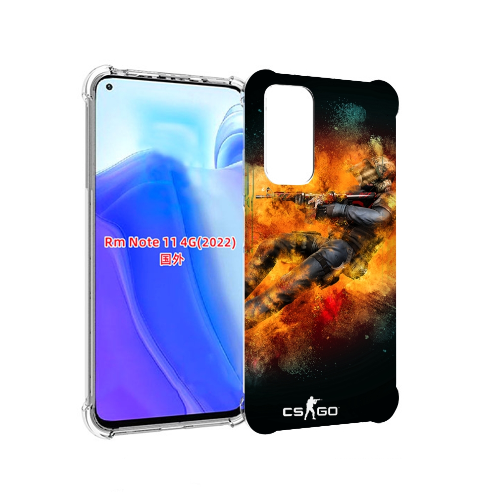 

Чехол MyPads CS-go Контр-террорист для Xiaomi Redmi Note 11 4G ( Глобальная версия ), Tocco