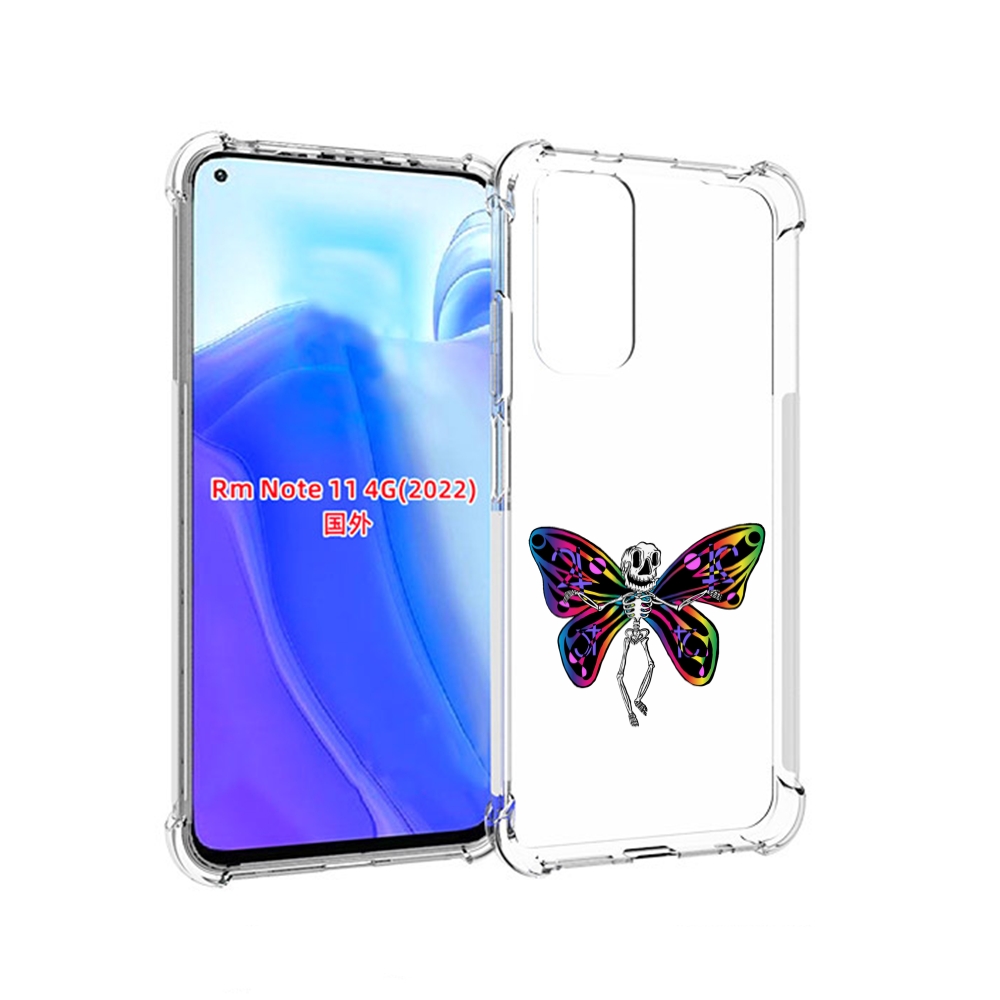 

Чехол MyPads эффект бабочки для Xiaomi Redmi Note 11 4G ( Глобальная версия ), Tocco