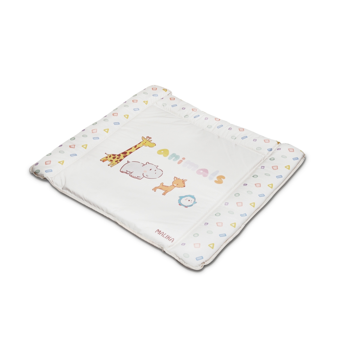 

Матрас для пеленания на комод Malika Animals 75х68 см белый