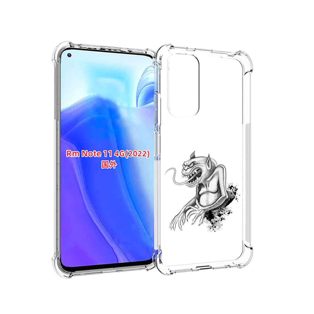 

Чехол MyPads чорт для Xiaomi Redmi Note 11 4G ( Глобальная версия ), Tocco