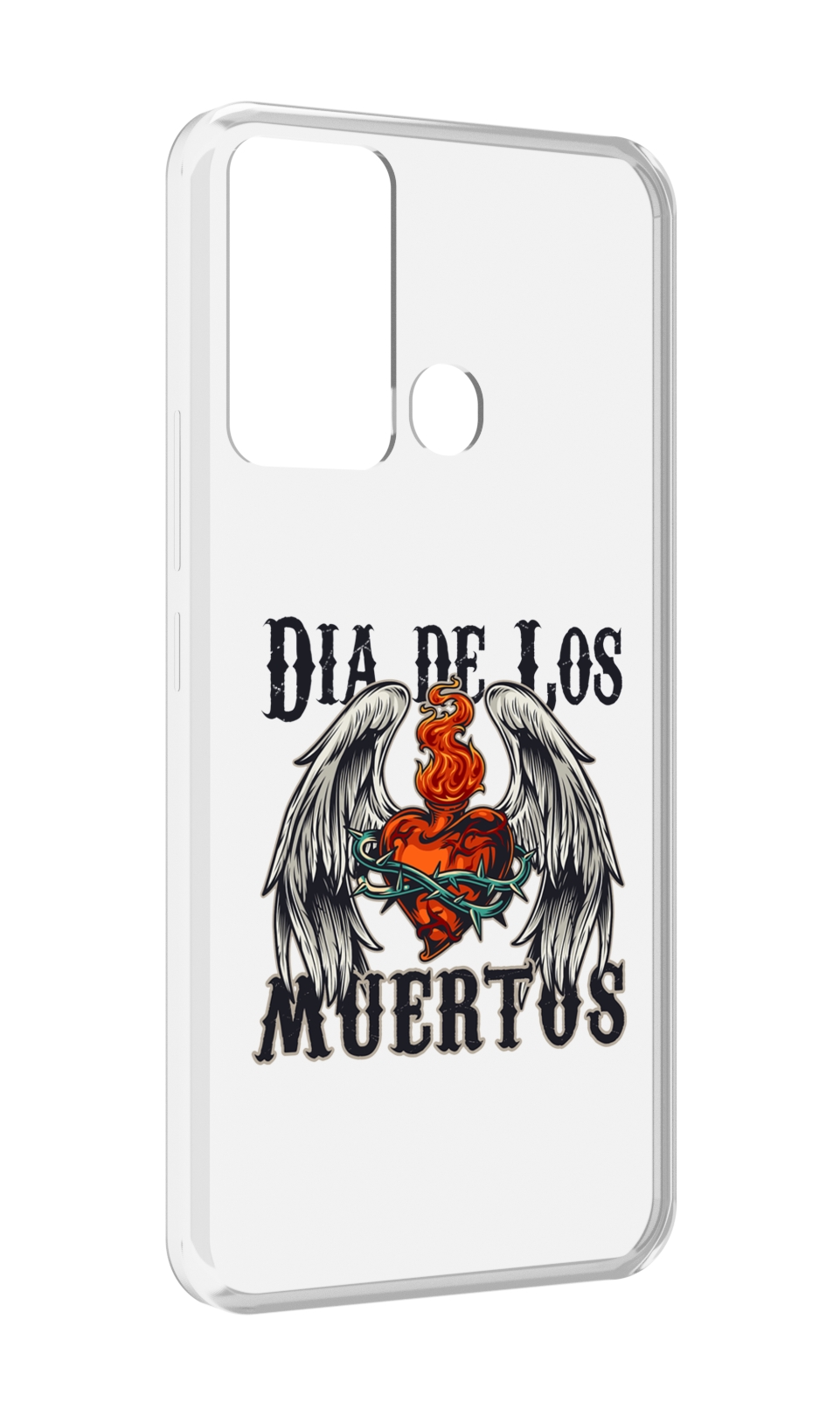 

Чехол MyPads burning-heart для Infinix Hot 12i, Прозрачный, Tocco