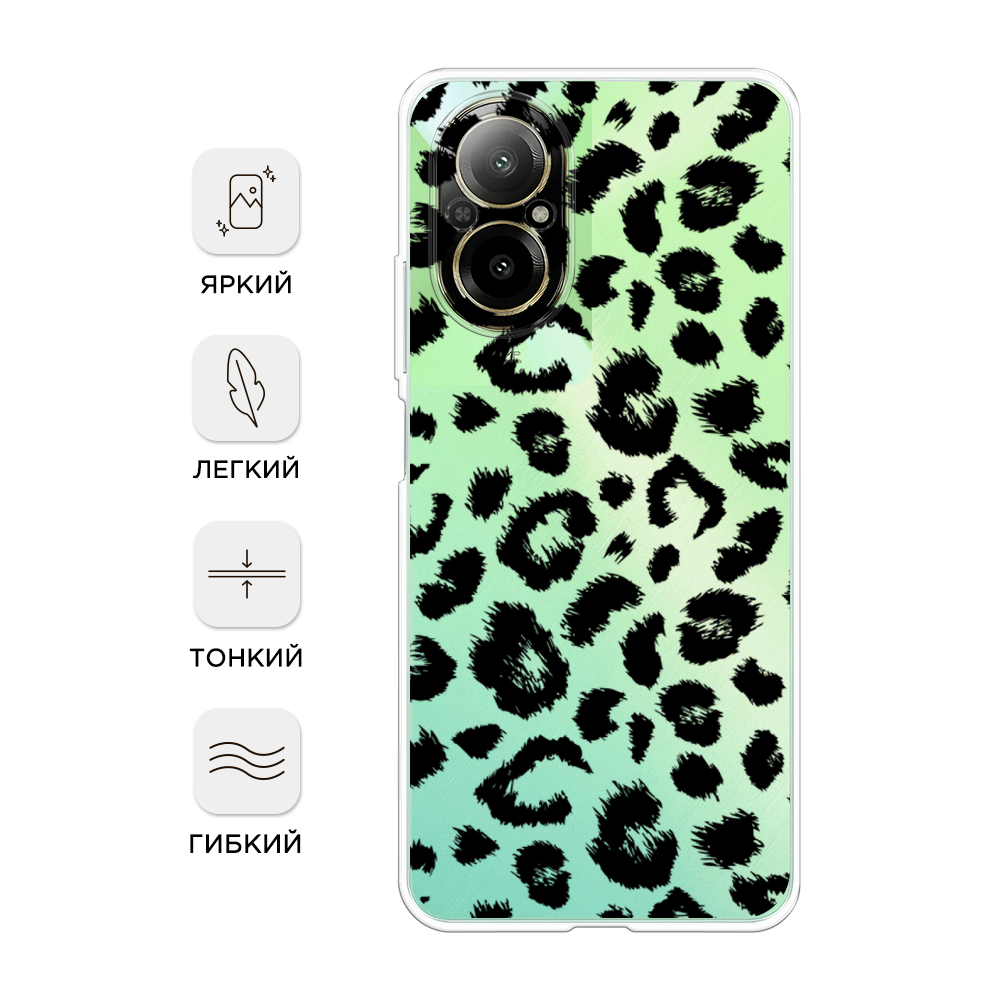 

Чехол Awog на Realme C67 4G "Окрас леопарда фон", Черный, 2515750-1