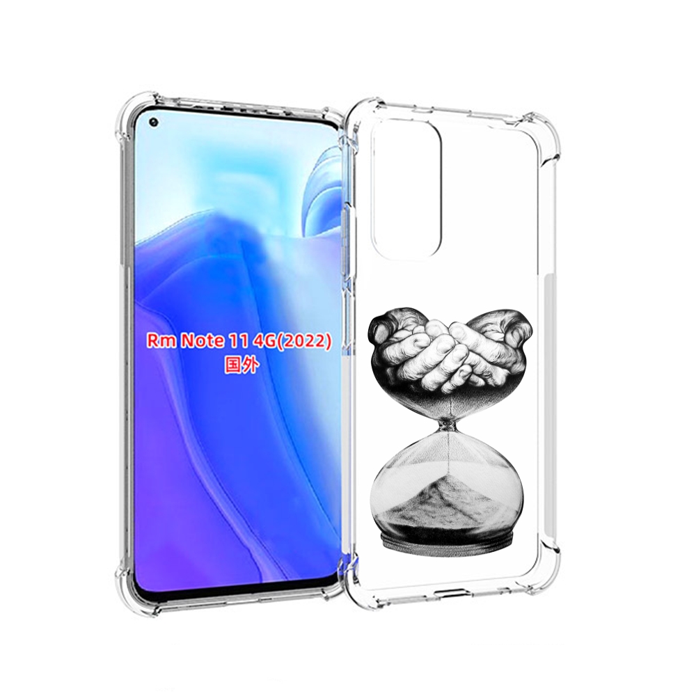 

Чехол MyPads часы жизни черно белый для Xiaomi Redmi Note 11 4G ( Глобальная версия ), Tocco