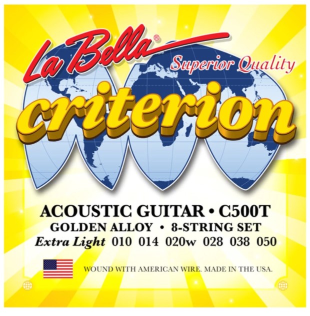 Струны для акустической гитары LaBella C500T