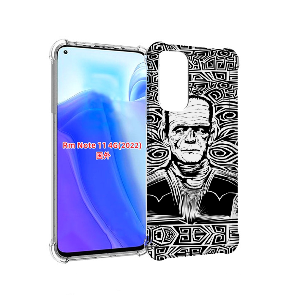 

Чехол MyPads франкенштейн черно белый для Xiaomi Redmi Note 11 4G ( Глобальная версия ), Tocco