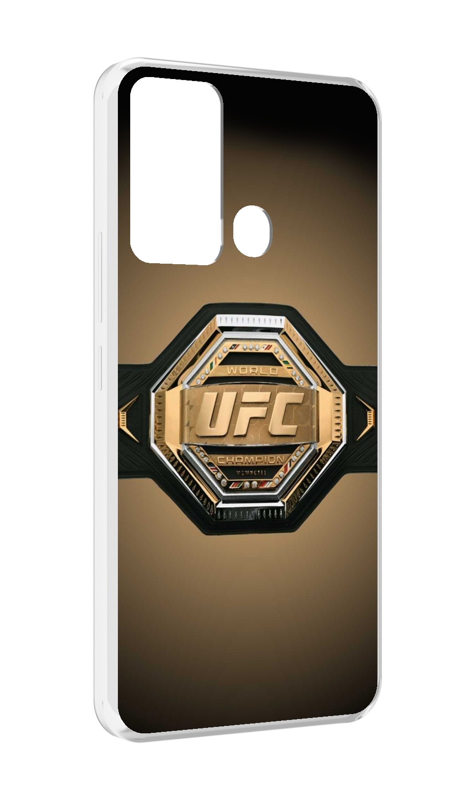 

Чехол MyPads UFC единоборства мужской для Infinix Hot 12i, Прозрачный, Tocco