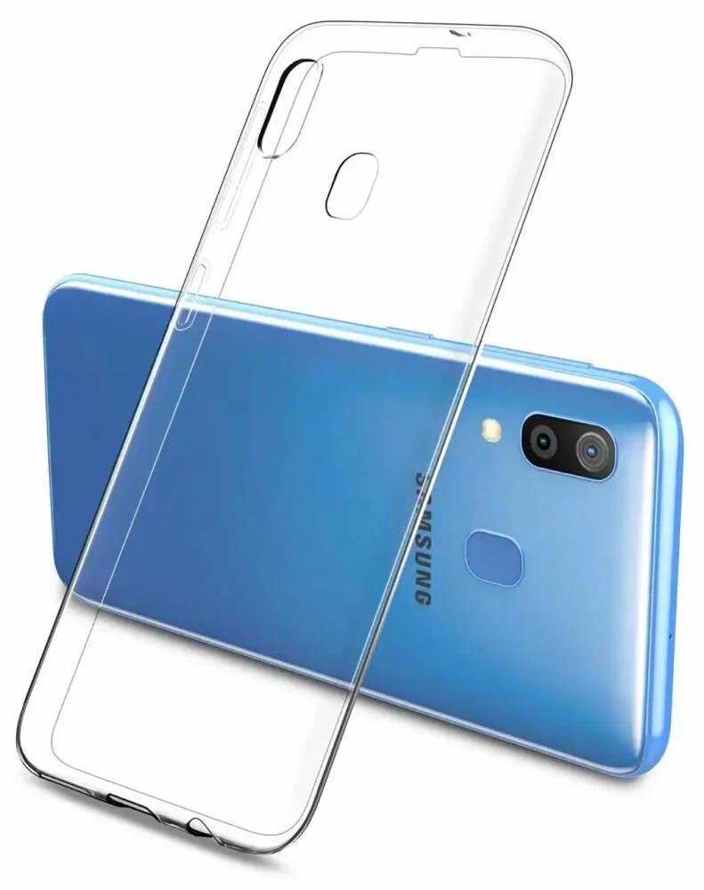 

Чехол прозрачный силиконовый для Samsung Galaxy A20/A30