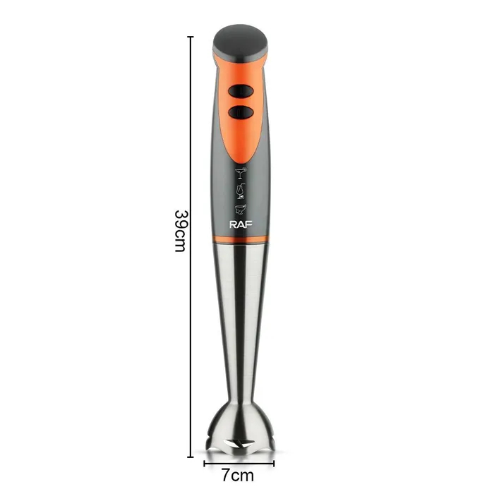 Погружной блендер Raf R.271 оранжевый, серый погружной блендер robot coupe cmp 250 v v серый