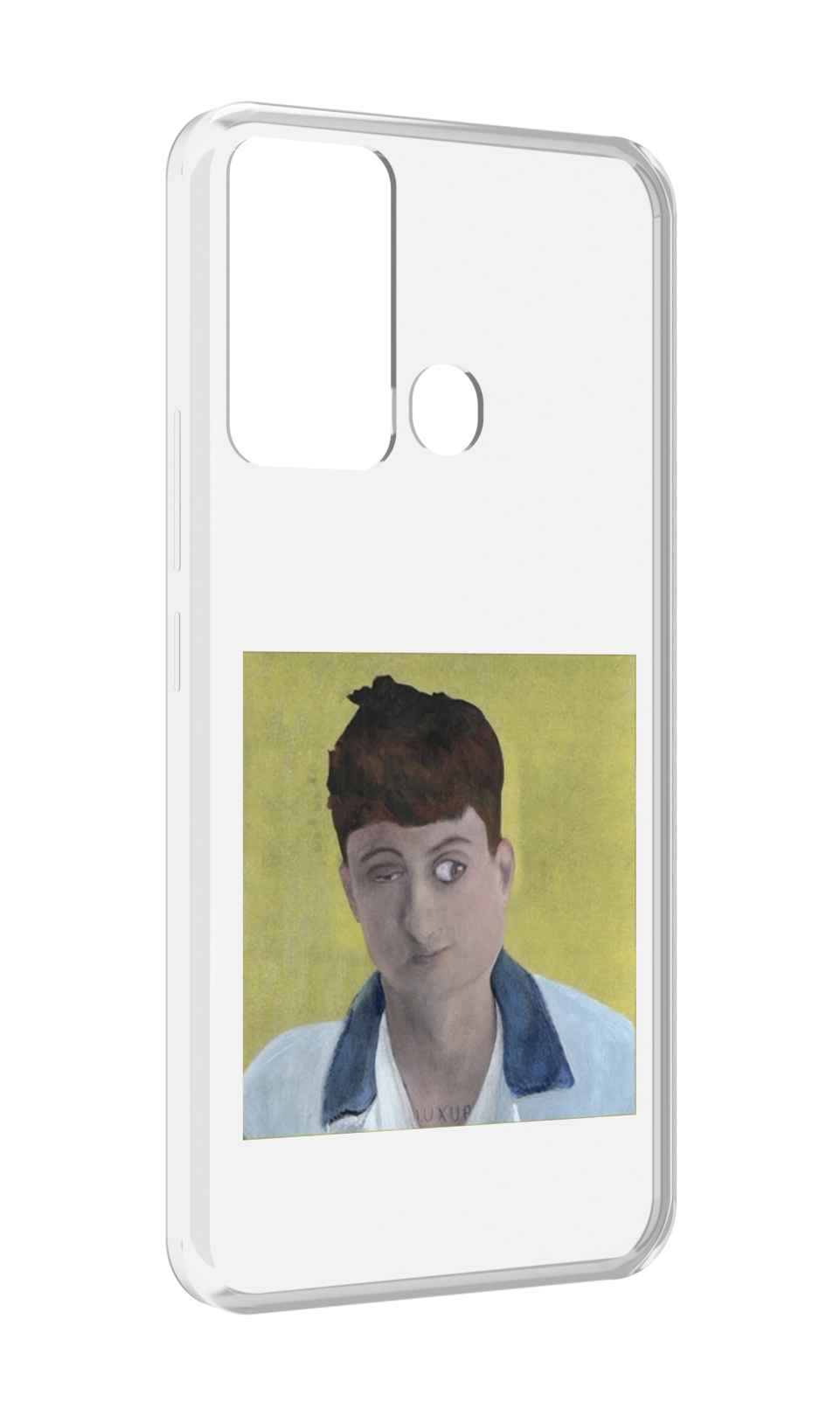 

Чехол MyPads Stay Ugly Boulevard Depo для Infinix Hot 12i, Прозрачный, Tocco