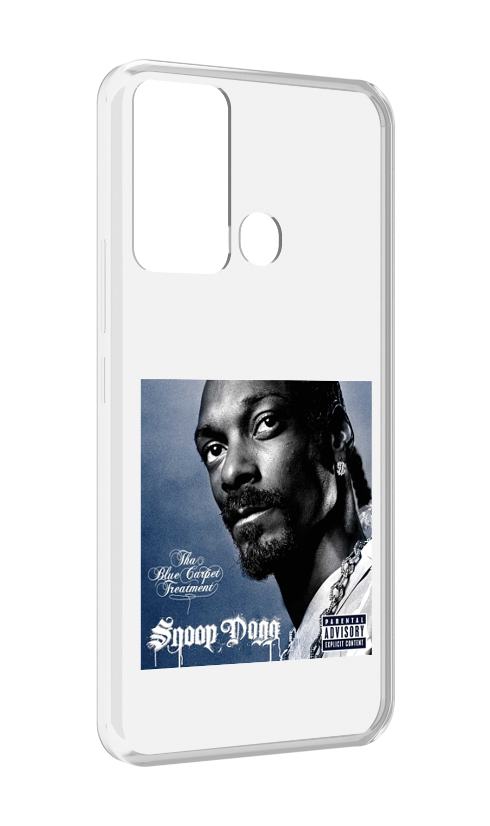 

Чехол MyPads Snoop Dogg THA BLUE CARPET TREATMENT для Infinix Hot 12i, Прозрачный, Tocco