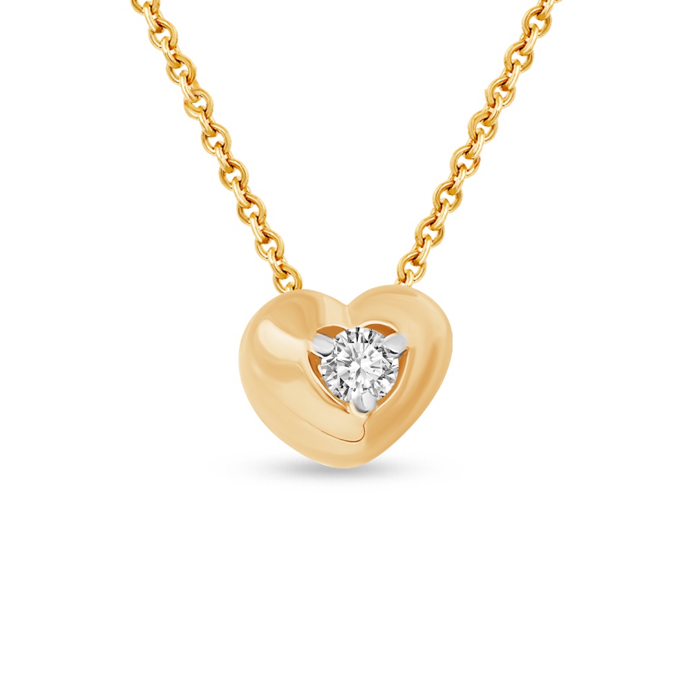 

Колье из золота 38 см 585Gold 106000132, бриллиант, 106000132