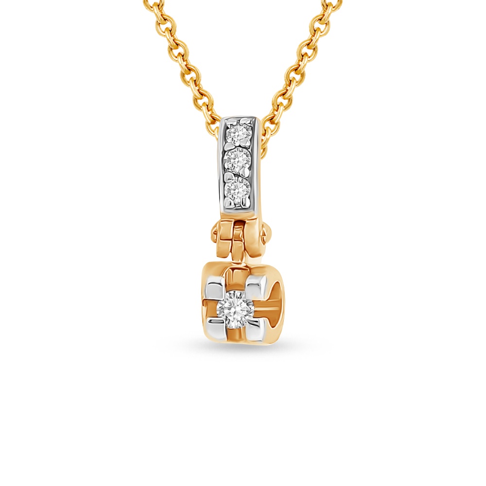 

Колье из золота 40 см 585Gold 106000126, бриллиант, 106000126