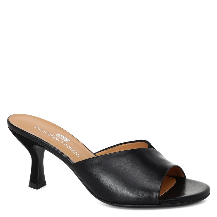 

Шлепанцы женские Giovanni Fabiani S23641 черные 40 EU, S23641