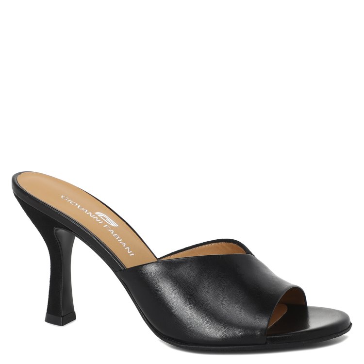 

Шлепанцы женские Giovanni Fabiani S23530 черные 40 EU, S23530