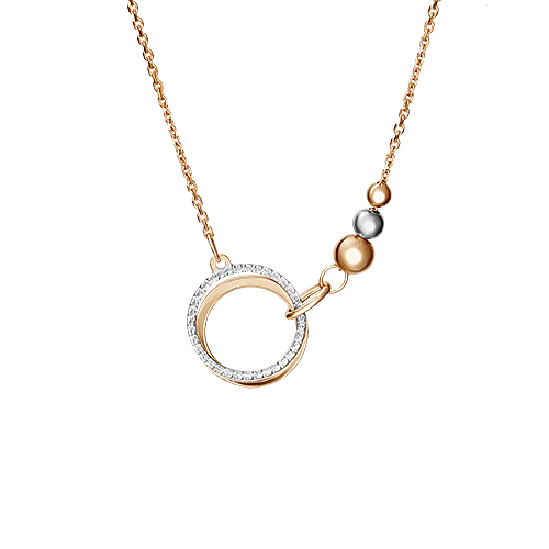 

Колье из белого золота/красного золота 45-50 см PLATINA jewelry 07-0194-00-000-1111-04, 07-0194-00-000-1111-04