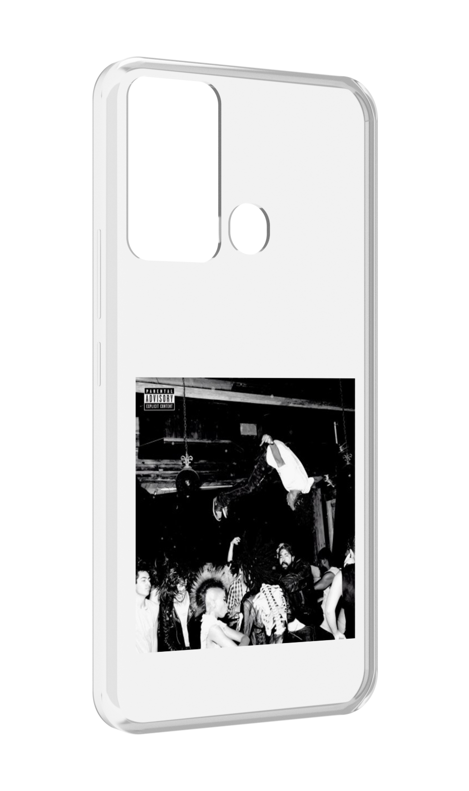 

Чехол MyPads Playboi Carti - Die Lit для Infinix Hot 12i, Прозрачный, Tocco