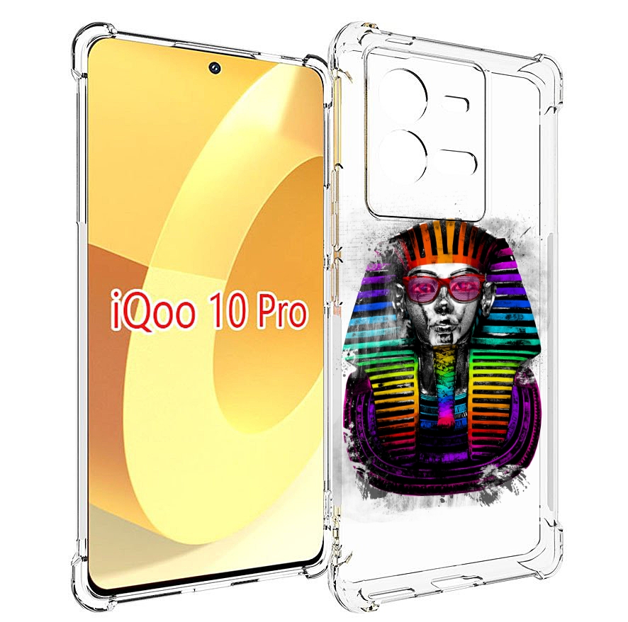 

Чехол MyPads модная богиня для Vivo iQOO 10 Pro, Прозрачный, Tocco