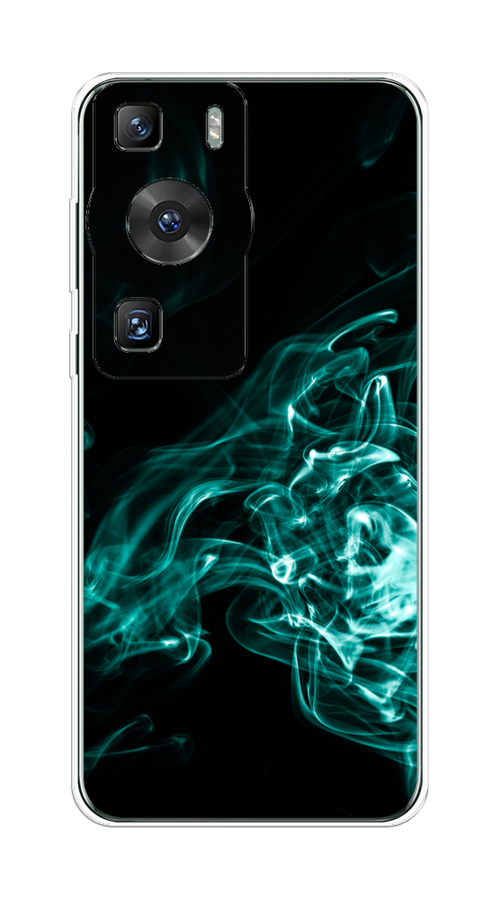 

Чехол на Huawei P60/P60 Pro "Дым", Бирюзовый;черный;голубой, 6121050-1