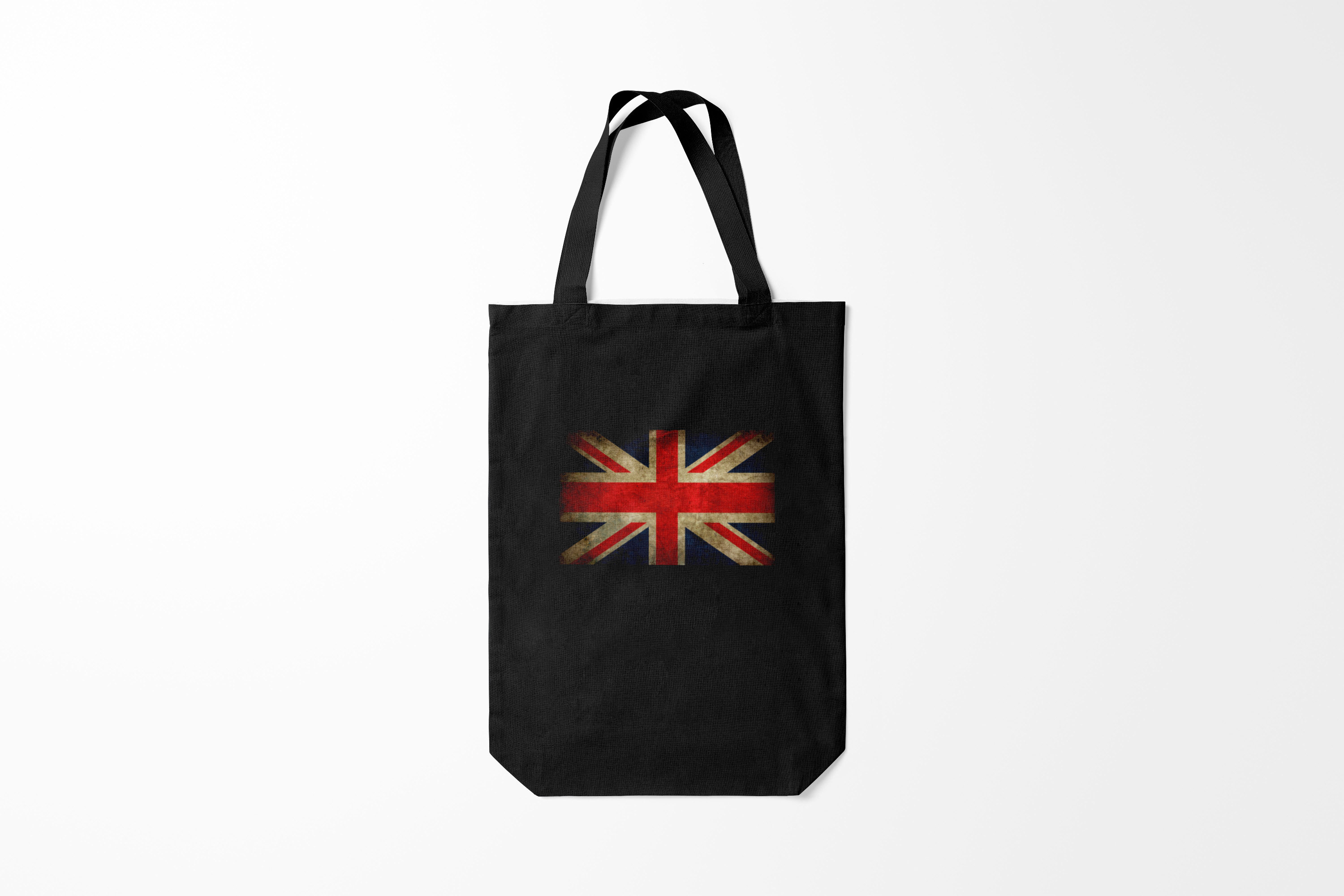 

Сумка шoппер унисекс Burnettie Англия Britain, черный, Англия Britain