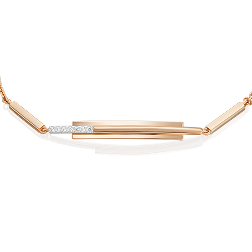 

Браслет из красного золота с фианитом р. 16 PLATINA jewelry 05-0766-00-401-1110, 05-0766-00-401-1110_p1