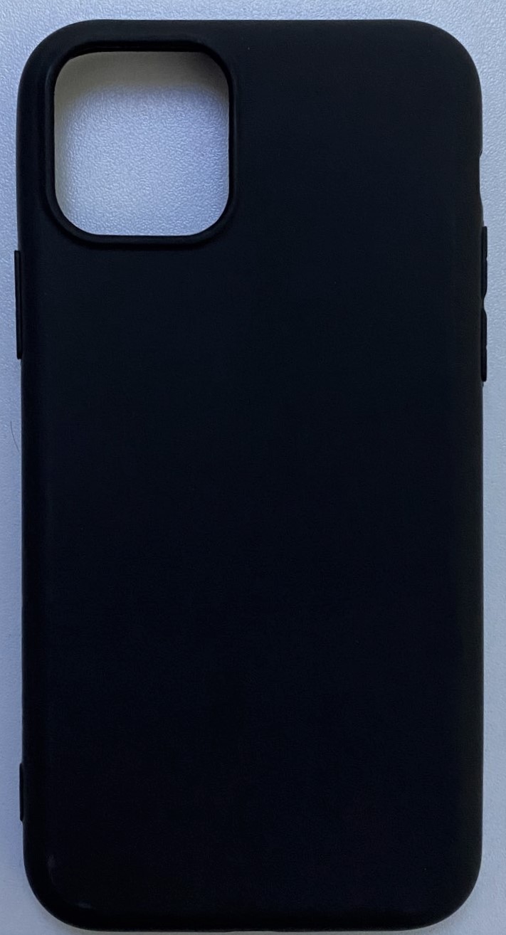 Чехол-накладка FaisON Soft Matte для iPhone 11 Pro силикон (черный)