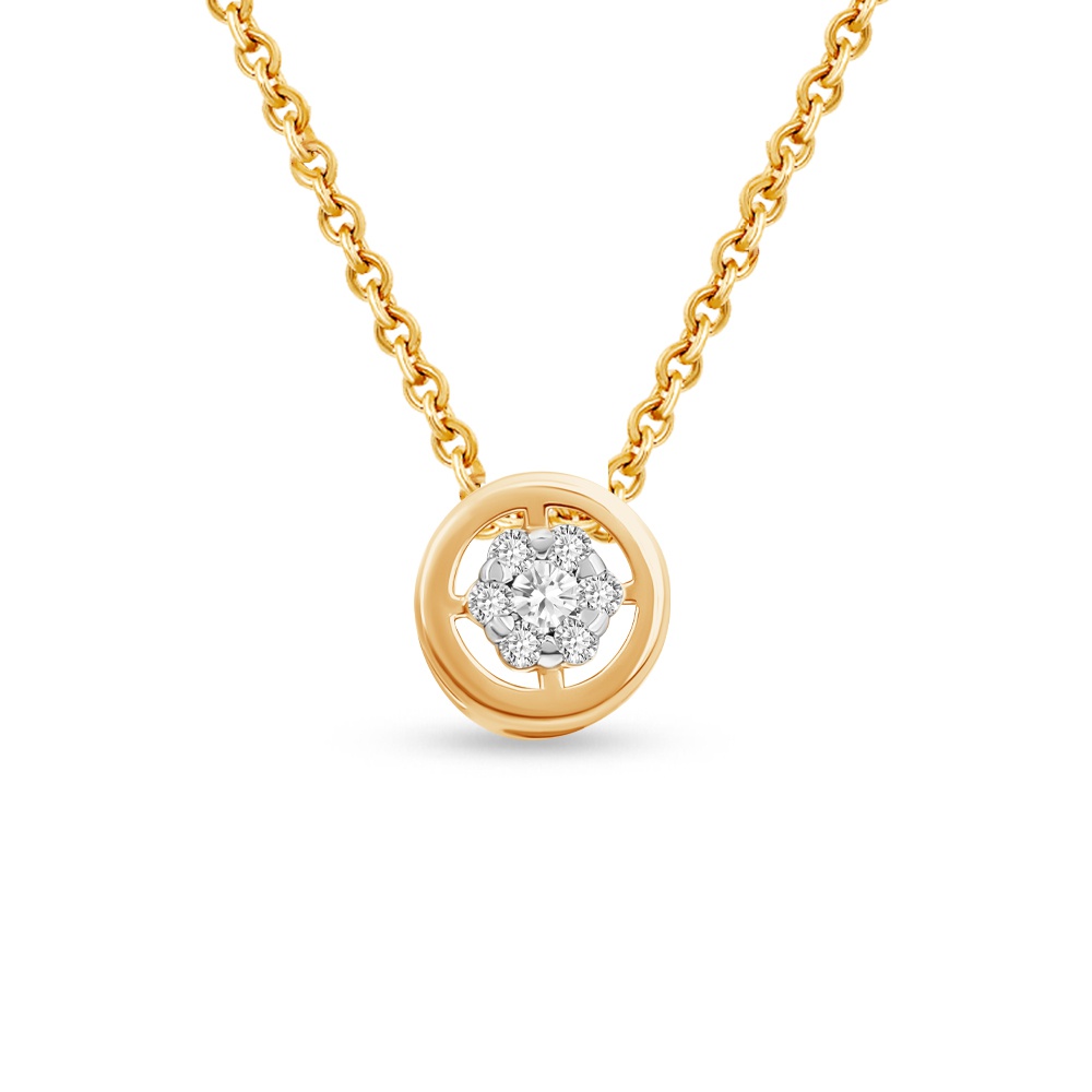 

Колье из золота 45 см 585Gold 106000134, бриллиант, 106000134