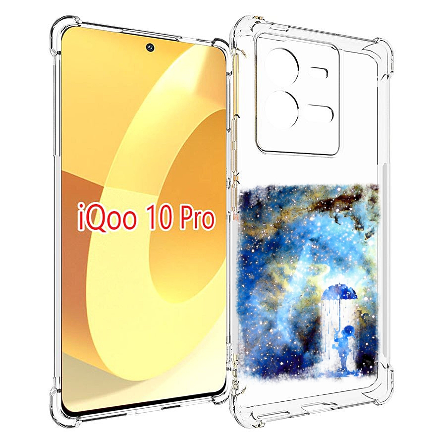 

Чехол MyPads мальчик в небе для Vivo iQOO 10 Pro, Прозрачный, Tocco