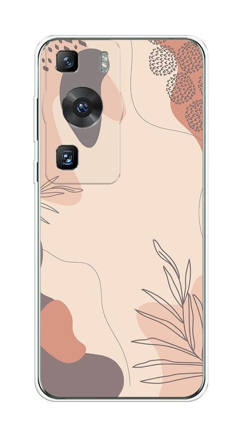 

Чехол на Huawei P60/P60 Pro "Нюдовые тона", Коричневый;серый, 6121050-1