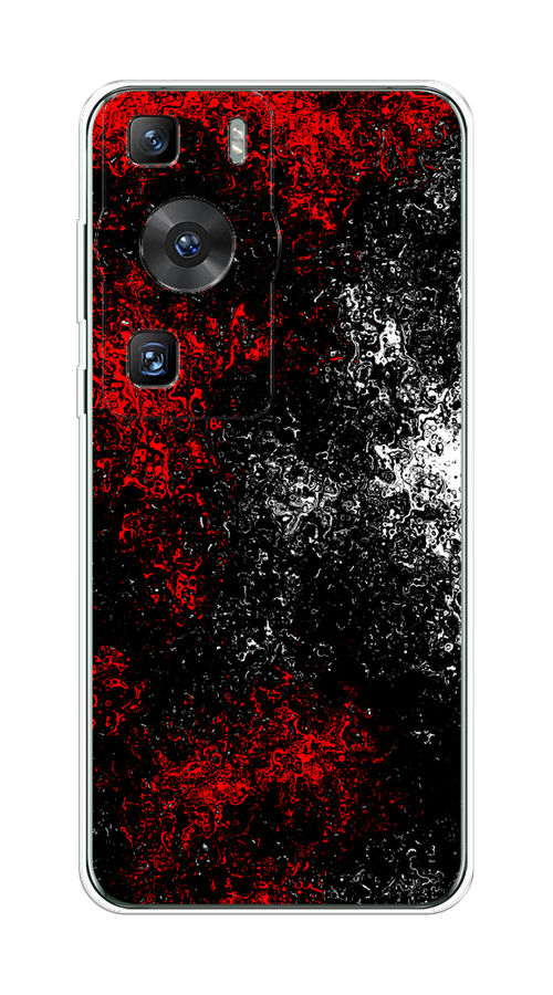 

Чехол на Huawei P60/P60 Pro "Монотипия", Красный;черный;белый, 6121050-3