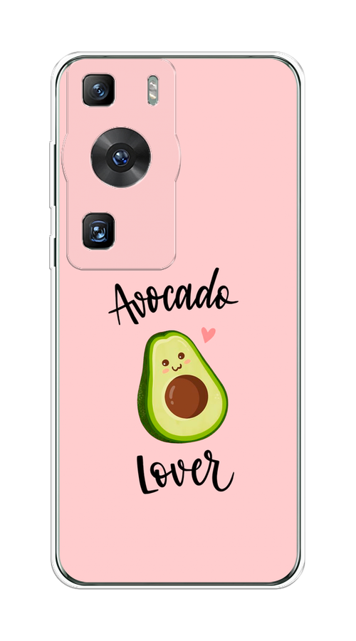 

Чехол на Huawei P60/P60 Pro "Avocado lover", Розовый;зеленый, 6121050-1