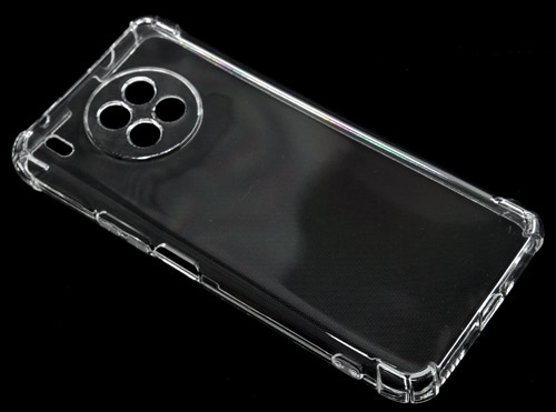 

Силиконовый чехол противоударный с защитой для камеры для Honor 50 Lite, Прозрачный