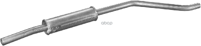 

Глушитель Средн Часть Vw: Polo 1.0-1.3 75-81 Polmostrow арт. 3063