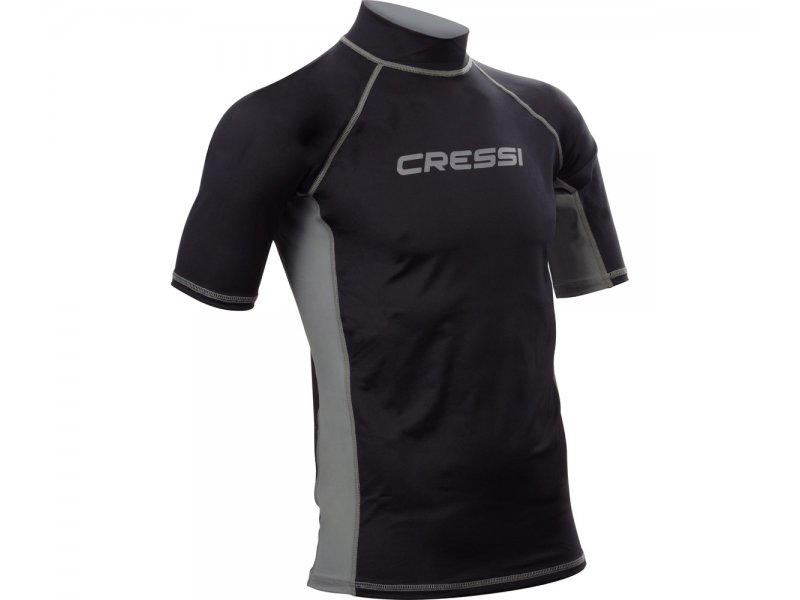 Футболка Cressi Rash Guard, черная, M