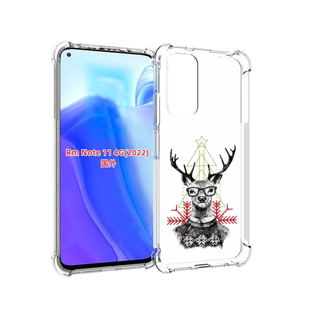 

Чехол MyPads умный олень для Xiaomi Redmi Note 11 4G ( Глобальная версия ), Tocco