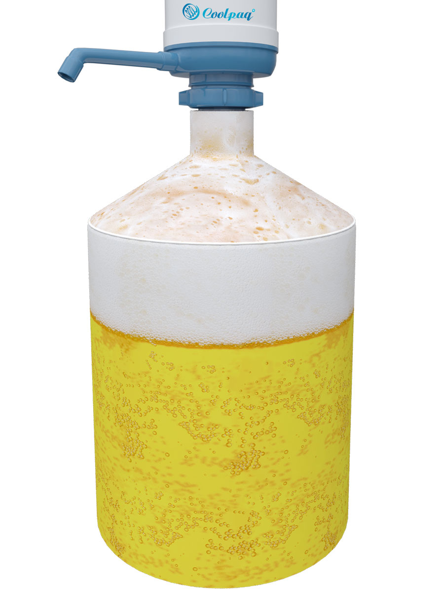 

Чехол 19л Coolpaq PILSNER BEER желтый, PILSNER BEER