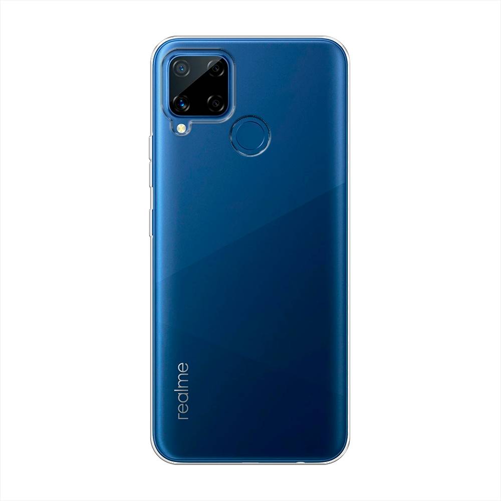 

Чехол на Oppo Realme C15 прозрачный, 255050-6