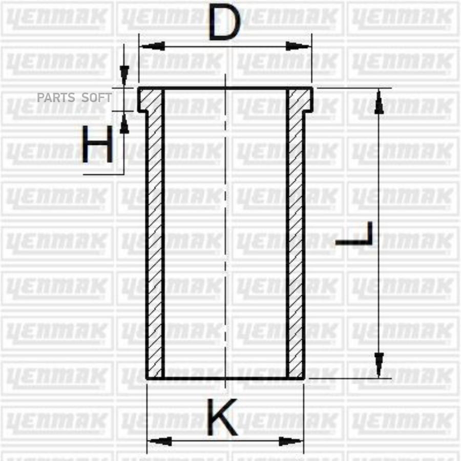 

Гильза цилиндра mazda =86mm crew cap, e2200 van, pick-up r2, rf