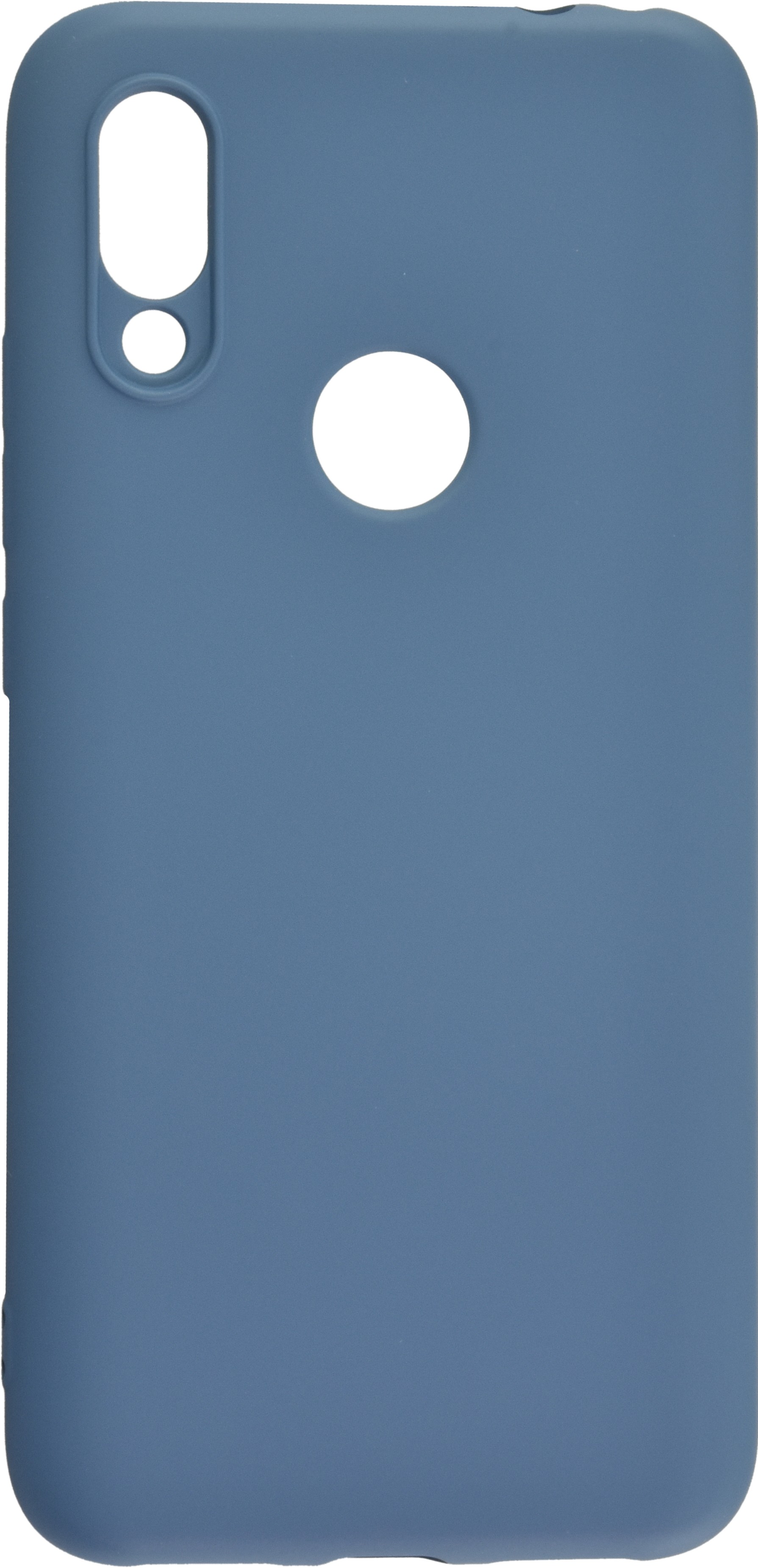 

Чехол матово силиконовый для Xiaomi Redmi 7 Blue, Синий