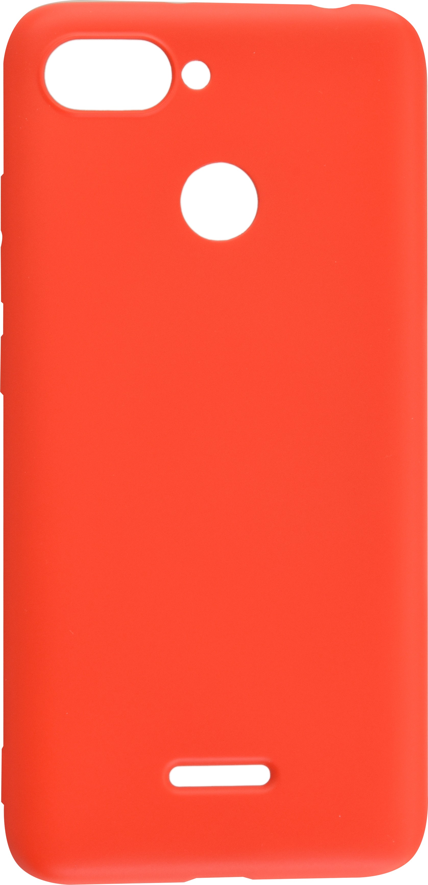 

Чехол матово силиконовый для Xiaomi Redmi 6 Red, Красный
